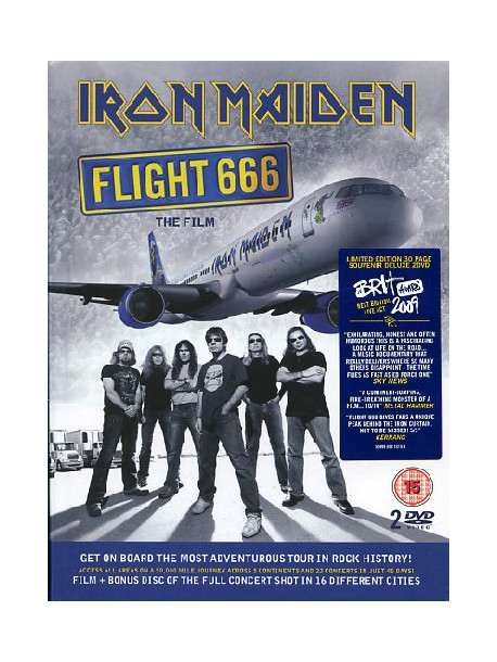 Iron Maiden - Flight 666 (Ltd) (2 Dvd+Libro)