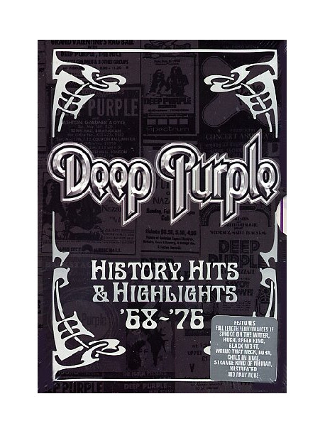 Deep Purple - History, Hits & Highlights '68-'76 (2 Dvd)