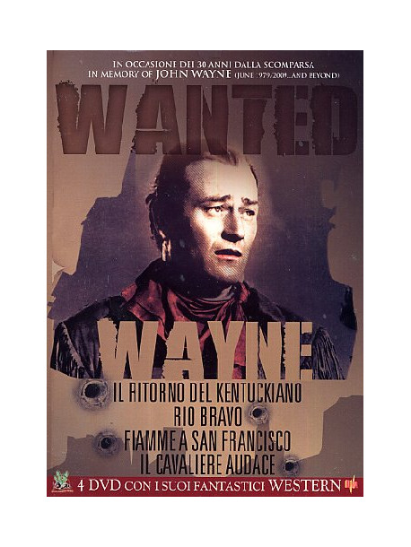 John Wayne - Wanted Cofanetto (4 Dvd)
