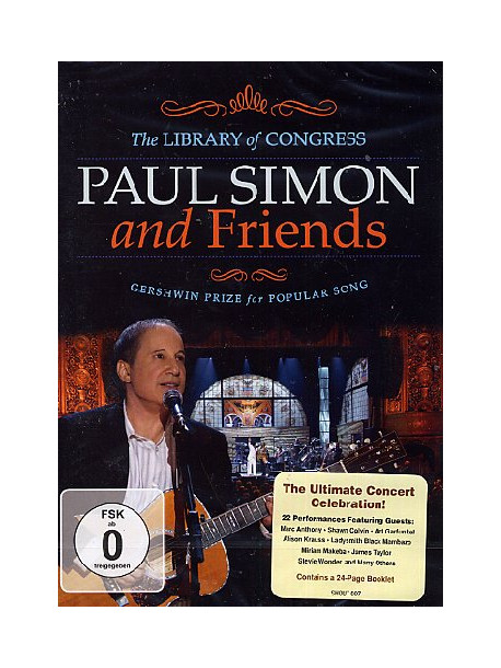 Paul Simon And Friends - The Library Of Congress Gershwin Prize For Popular Song