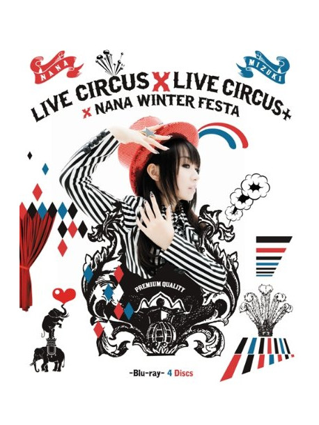 Mizuki, Nana - Live Circus*Circus+*Winter Festa    Er Festa (4 Blu-Ray) [Edizione: Giappone]
