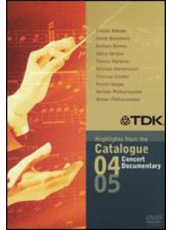 Tdk Concert & Documentary Catalog