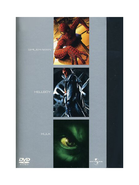 Spider-Man / Hellboy / Hulk (3 Dvd)