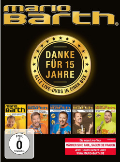 Barth, Mario - Danke Fuer 15 Jahre: Die (5 Dvd) [Edizione: Germania]