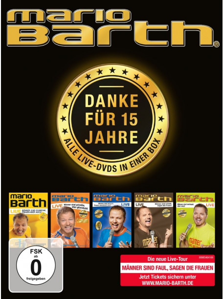 Barth, Mario - Danke Fuer 15 Jahre: Die (5 Dvd) [Edizione: Germania]