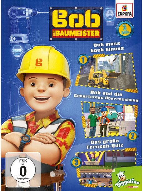 Bob Der Baumeister 01/3Er (3 Dvd) [Edizione: Germania]