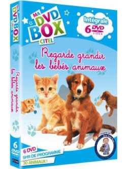 Ma Dvd Box Citel - Regarde Grandir Les Bebes Animaux (6 Dvd) [Edizione: Francia]
