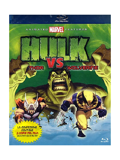 Hulk Vs Wolverine / Hulk Vs Thor (Blu-Ray+Dvd)