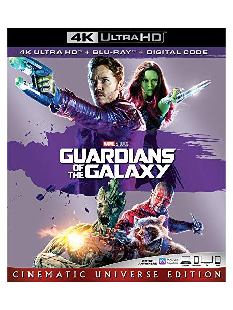 Chris Pratt - Guardians Of The Galaxy (2 Blu-Ray) [Edizione: Giappone]