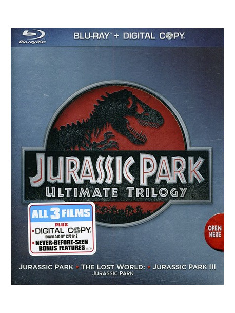 Jurassic Park Ultimate Trilogy (3 Blu-Ray) [Edizione: Stati Uniti]