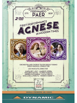 Teatro Regio Torino / Fasolis - Ferdinando Paer: Agnese (Dramma Semiserio In Two Acts) (2 Dvd)