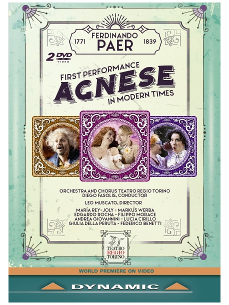 Teatro Regio Torino / Fasolis - Ferdinando Paer: Agnese (Dramma Semiserio In Two Acts) (2 Dvd)