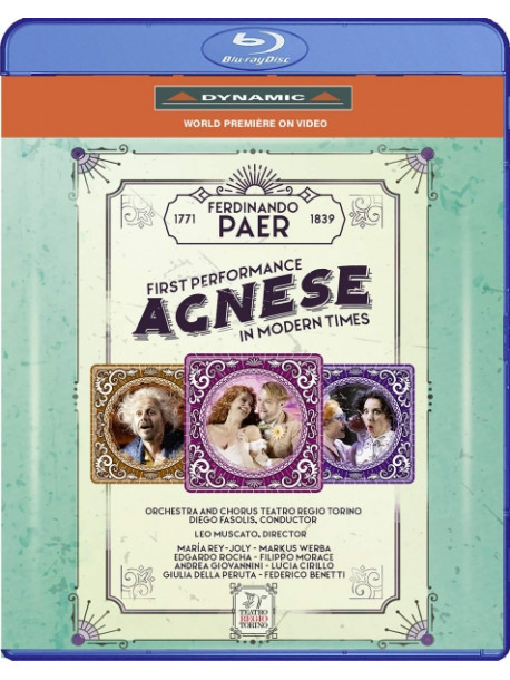 Teatro Regio Torino / Fasolis - Ferdinando Paer: Agnese (2 Blu-Ray)