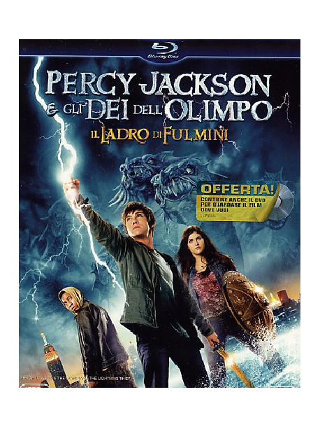 Percy Jackson E Gli Dei Dell'Olimpo - Il Ladro Di Fulmini (Blu-Ray+Dvd)