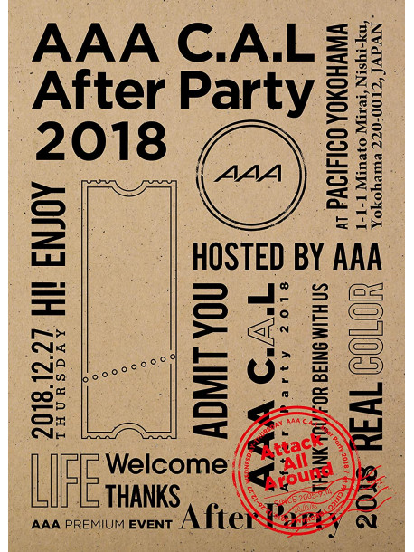 Aaa - Aaa C.A.L After Party 2018 [Edizione: Giappone]