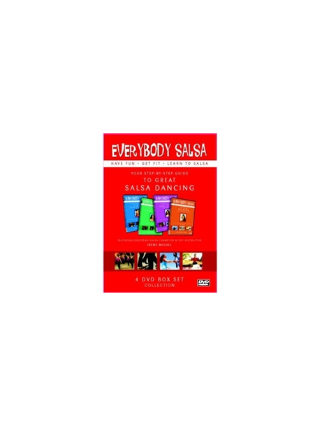 Aa.Vv. - Everybody Salsa! Vols 1-4 Dvd Box