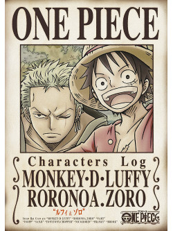 Oda Eiichiro - One Piece Characters Log 'Luffy&Zoro' [Edizione: Giappone]
