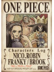 Oda Eiichiro - One Piece Characters Log 'Robin&Franky&Brook' [Edizione: Giappone]