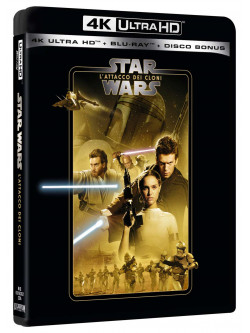 Star Wars - Episodio II - L'Attacco Dei Cloni (Blu-Ray 4K Ultra HD+2 Blu-Ray)