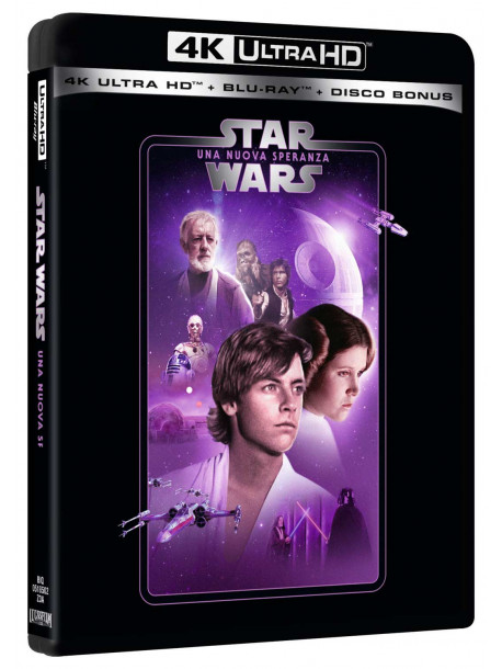 Star Wars - Episodio IV - Una Nuova Speranza (Blu-Ray 4K Ultra HD+2 Blu-Ray)