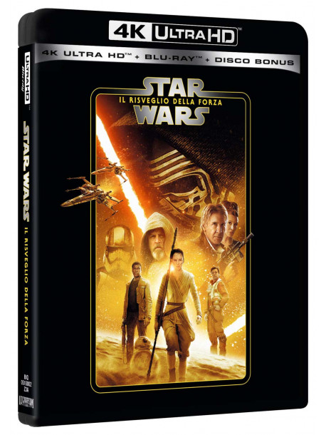 Star Wars - Episodio VII - Il Risveglio Della Forza (Blu-Ray 4K Ultra HD+2 Blu-Ray)