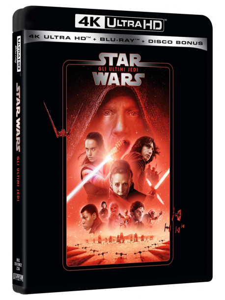 Star Wars - Episodio VIII - Gli Ultimi Jedi (Blu-Ray 4K Ultra HD+2 Blu-Ray)