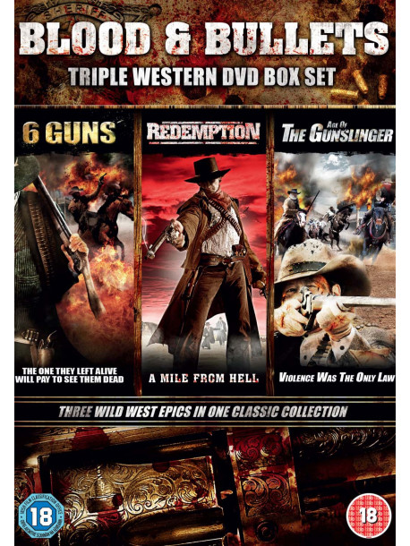 Blood  Bullets Triple Western Dvd Boxset [Edizione: Regno Unito]