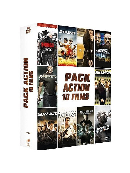Pack Action (10 Dvd) [Edizione: Francia]