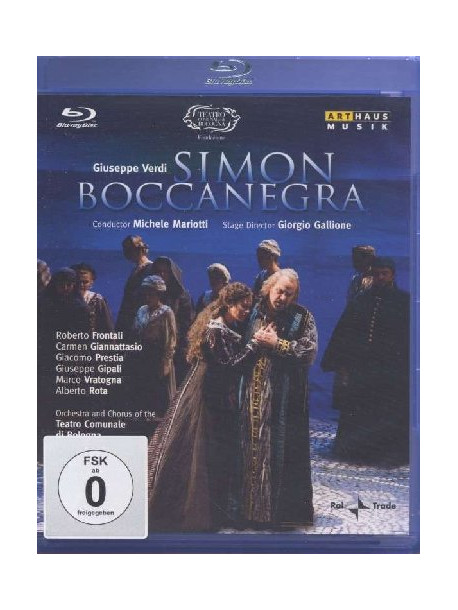 Verdi Giuseppe - Simon Boccanegra  - Mariotti Michele Dir  /frontali, Giannattasio, Prestia, Vratogna  Orchestra E Coro Del Teat