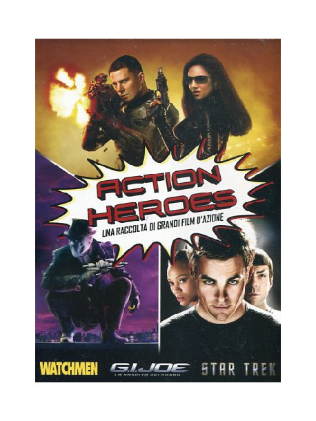 Action Heroes (3 Dvd) (Star Trek / Watchmen / G.I. Joe)