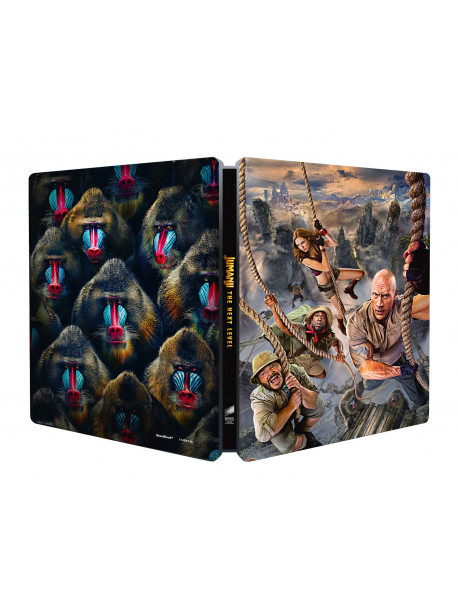Jumanji: The Next Level (Ltd Steelbook) (Blu-Ray 4K Ultra Hd+Blu-Ray)
