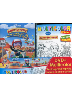 Manny Tuttofare - L'Avventura In Motocicletta (Dvd+Multicolor Book)