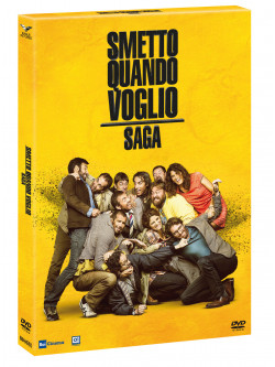 Smetto Quando Voglio Saga (4 Dvd+Card Da Collezione)