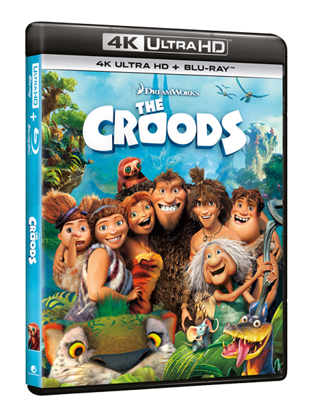 Croods (Blu-Ray+4K Ultra Hd)