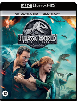 Jurassic Park Fallen Kingdom 4K Ultra Hd/Blu-Ray [Edizione: Francia]