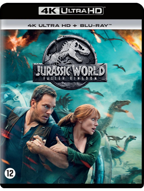 Jurassic Park Fallen Kingdom 4K Ultra Hd/Blu-Ray [Edizione: Francia]