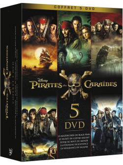 Pirates Des Caraibes De 1 A 5 (5 Dvd) [Edizione: Francia]