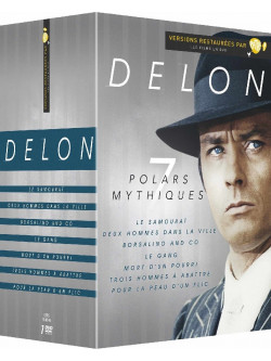 Delon 7 Polars Mythiques (7 Dvd) [Edizione: Francia]