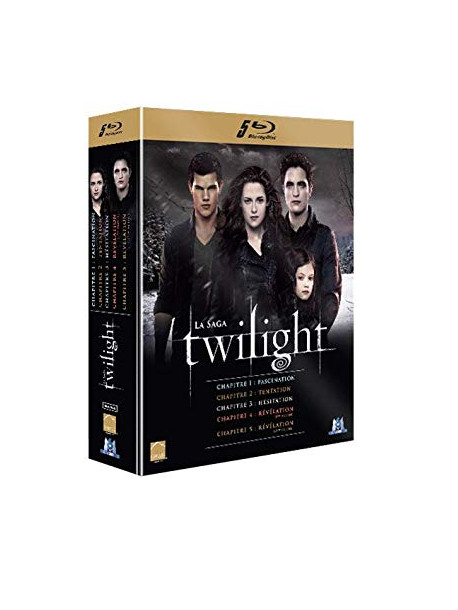 Twilight Les 5 Chapitres De La Saga (5 Blu-Ray) [Edizione: Francia]