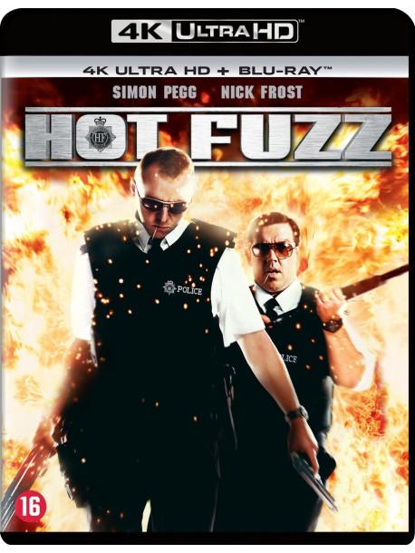 Hot Fuzz 4K Ultra Hd/Blu-Ray [Edizione: Francia]