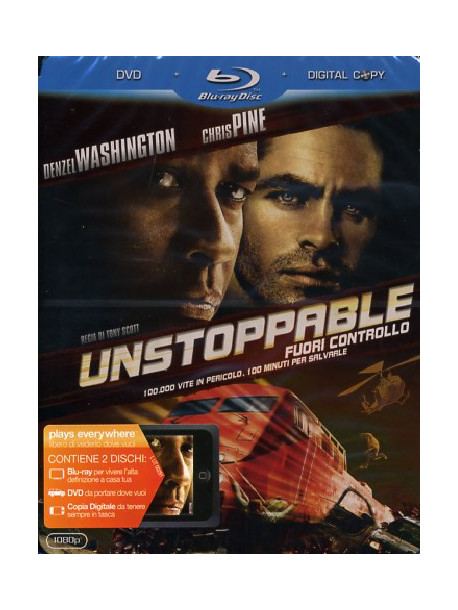 Unstoppable - Fuori Controllo (Blu-Ray+Dvd+Digital Copy)