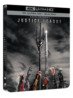 Zack Snyder'S Justice League Steelbook (Blu-Ray 4K Ultra HD+Blu-Ray)