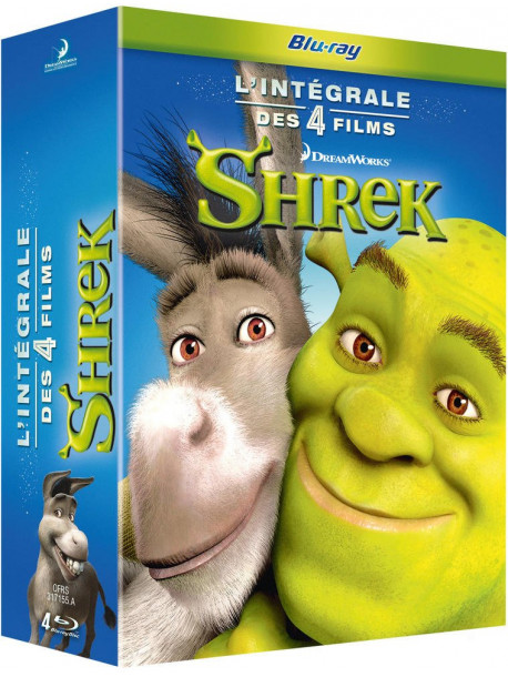 Shrek La Mega Integrale (4 Blu-Ray) [Edizione: Francia]