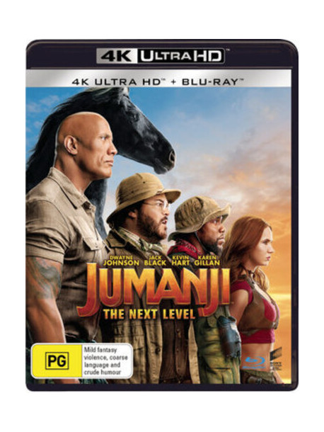 Jumanji: The Next Level (2 Blu-Ray) [Edizione: Stati Uniti]