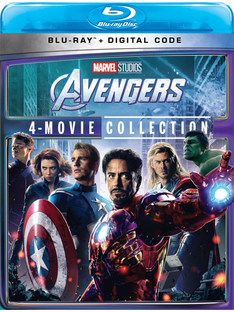 Avengers: 4-Movie Collection (4 Blu-Ray) [Edizione: Stati Uniti]