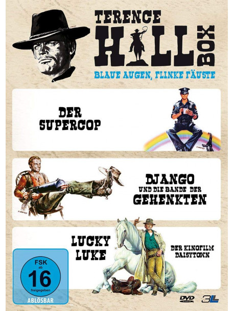 Terence Hill Box - Blaue Augen, Flinke Fauste (3 Dvd) [Edizione: Germania] [ITA]