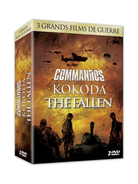 Commandos/Kokoda/The Fallen (3 Dvd) [Edizione: Francia]