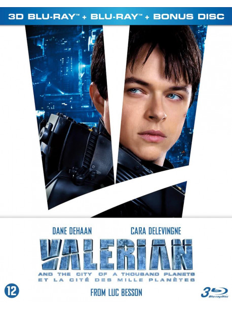 Valerian 3D (Steelbook) (Blu-Ray+Blu-Ray 3D+Dvd Bonus) [Edizione: Francia]