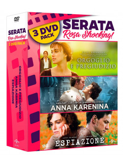 Anna Karenina / Espiazione (2012) / Pride And Prejudice (2005) (3 Dvd)