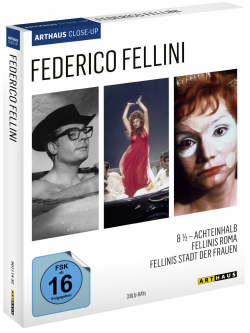 Federico Fellini Arthaus Close-Up (3 Blu-Ray) [Edizione: Germania] [ITA]